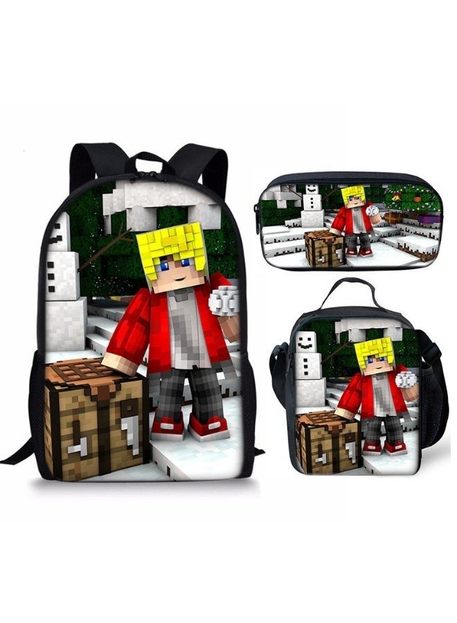 Minecraft Student Backpack Set Of Three - Image 1